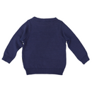 Korango | Boys T Rex Knit Jumper - Navy