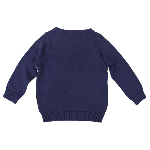 Korango | Trucks & Diggers Embroidered Sweater