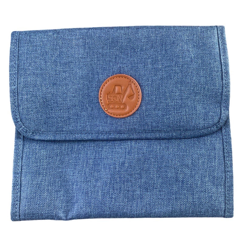 SQN  Kid's Hanging Case - Denim Digger