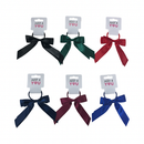 Just 4 You | School Hair Acc-Elastic Satin Bow