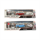 Die cast  Pullback Classic Travel Bus