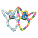 Multi Coloured Plush Bunny Ears Headband