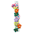 Spring Flower Hair Tie - Asstd colours
