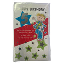 Happy 5th Birthday Star Boy Card