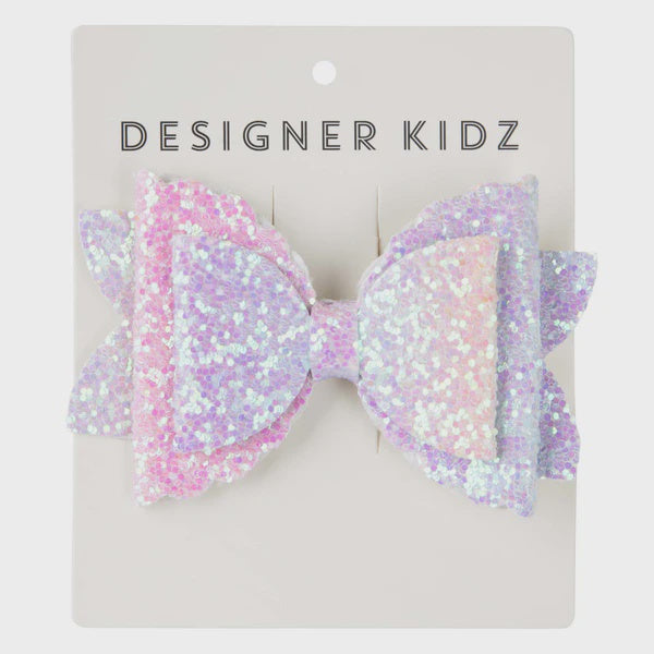 Designer Kidz | Sparkle Bow Hair Clip