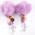 Lauren Hinkley | BFF Pom Pom Keyring Set - Assorted