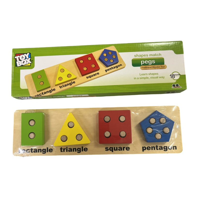 Toybox | Shape Match Peg Puzzle