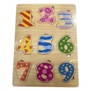 Wooden Numbers Puzzle 1-9