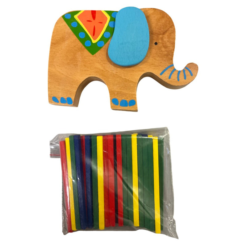 Wooden Balance Game Elephant