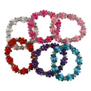 Flower multi-coloured Bangles - Assorted