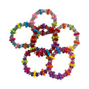 Flower multi-coloured Bangles - Assorted