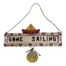 Gone Sailing Wooden Plaque