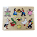 Nursery Rhymes Wooden Puzzle