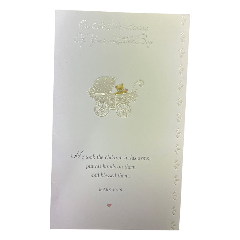 John Sands | On the Christening of your little Boy