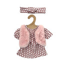 Hopscoth Dolls Clothes  with Fur vest