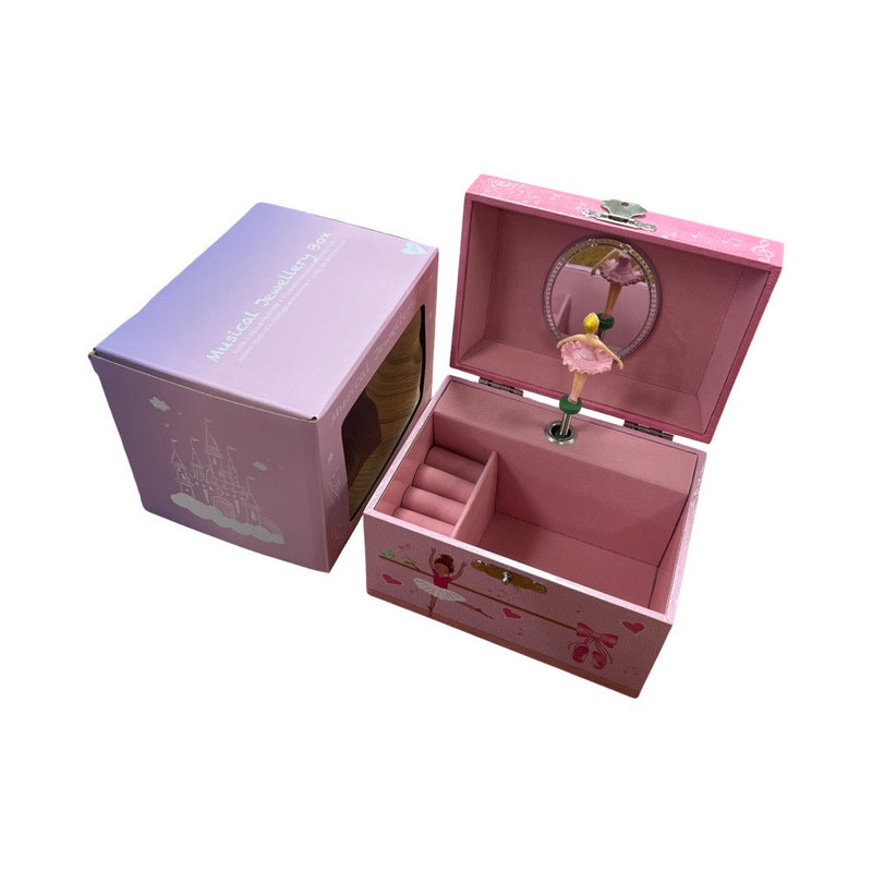 Toyslink | Dome Shape Musical Jewllery Box - Ballerina & Bunny