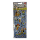 Bluey Bubble Stickers 3 Pack Multicoloured