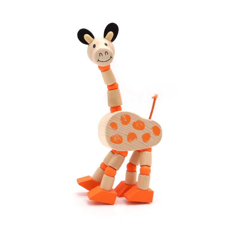 Wooden Flexi Zoo Animal Assorted