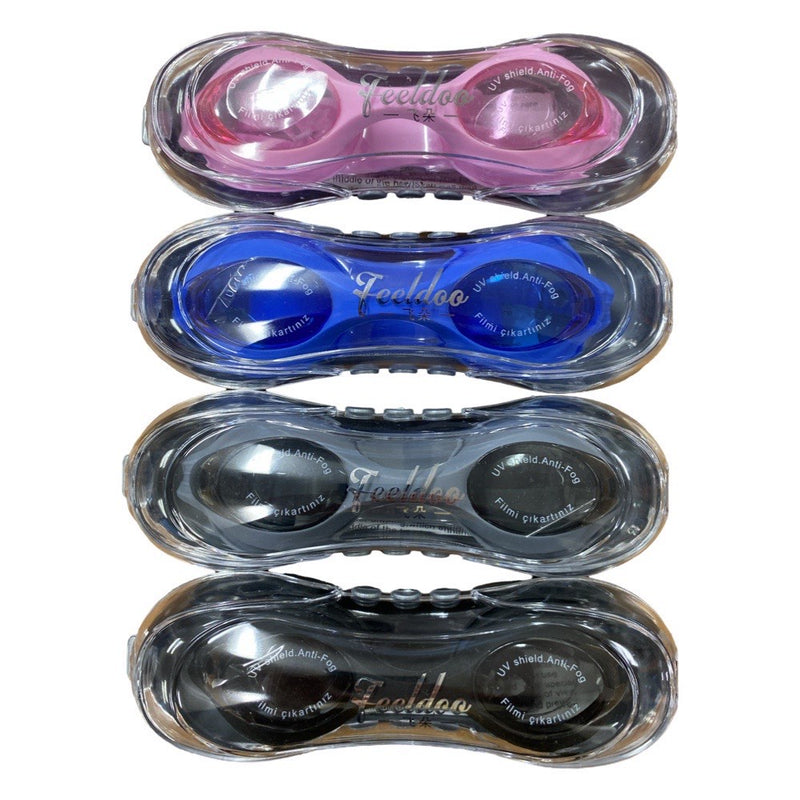 Feeldoo | Anti-Fog Swimming Goggles - Assorted