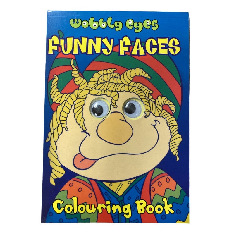 Wobbly Eyes - Colouring Book - Asstd