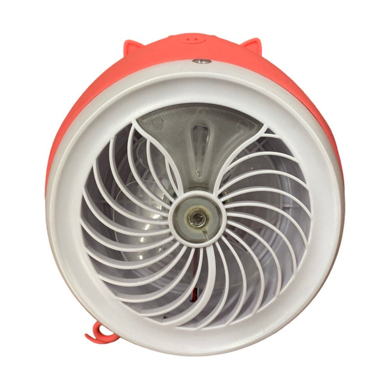 Lovely Mist Spray Usb Rechargeable Fan