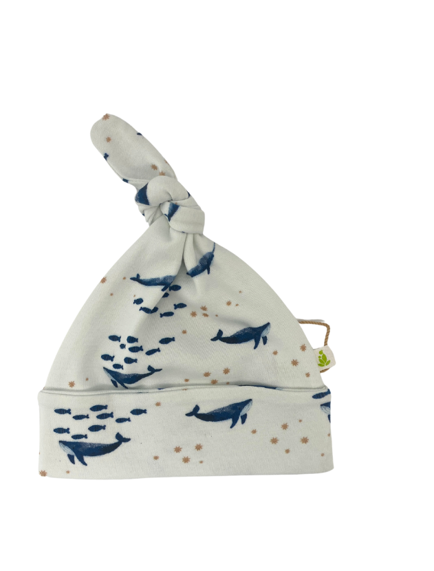 Imababywear | Knotted Beanie - Whale