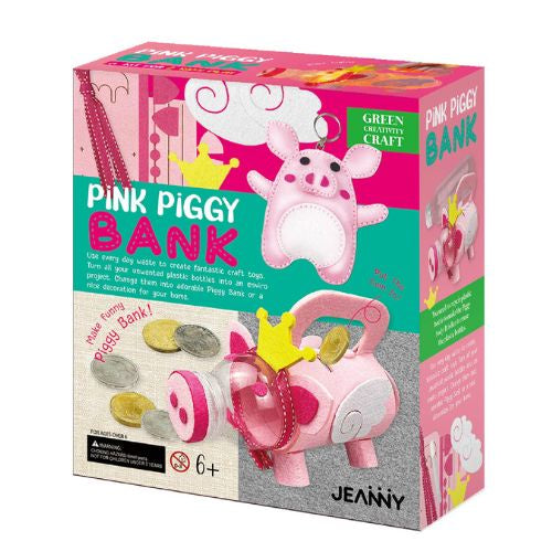 Jeanny | Craft Pink Piggy Bank