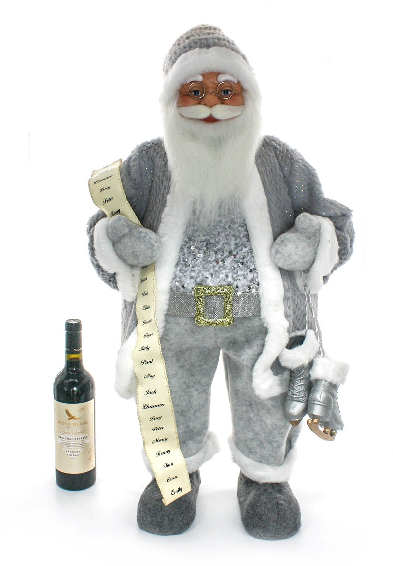 Santa Collection - Silver Mist Large 32"  RRP $129.99