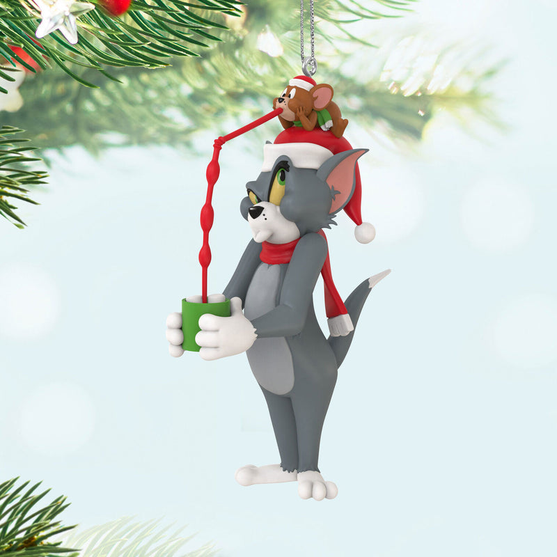 Hallmark 2024 | Tom and Jerry™ Stealing Sips Ornament