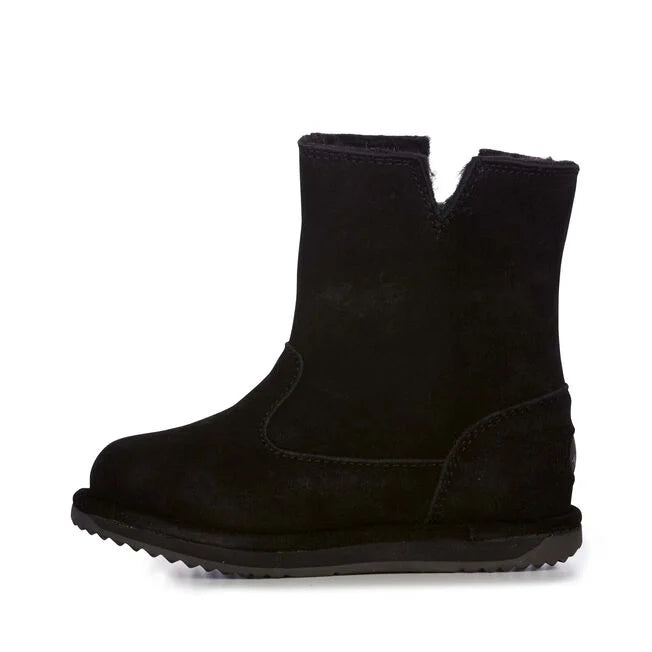 EMU - Kids - Arden WATERPROOF - Black sheepskin boots
