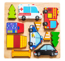 Kiddie Connect | Vehicle Puzzle with Magnets