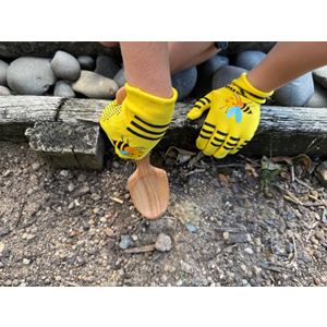 Kids Insect Garden Gloves - Bee