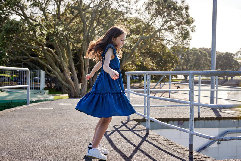 RADICOOL KIDS | CHAMBRAY JASMINE DRESS