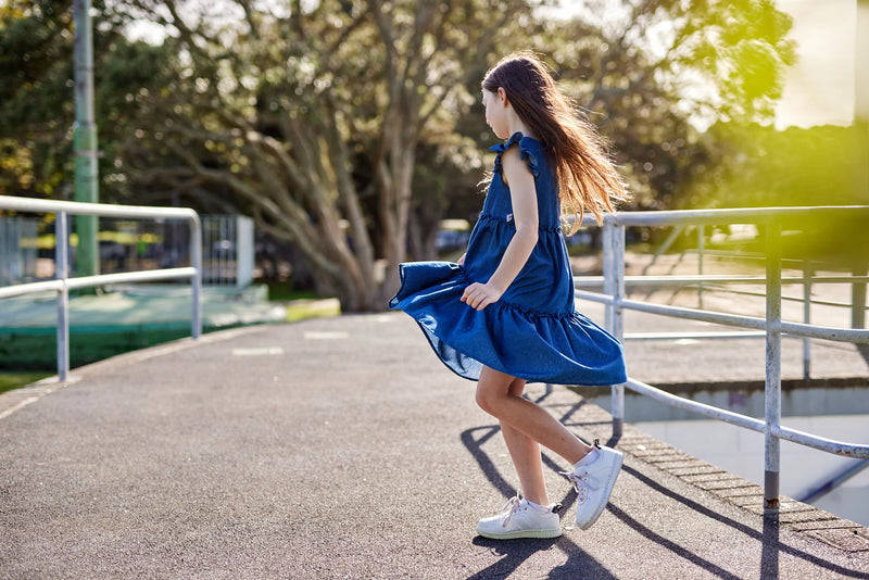 RADICOOL KIDS | CHAMBRAY JASMINE DRESS