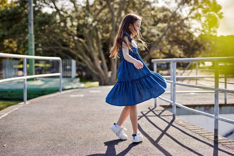 RADICOOL KIDS | CHAMBRAY JASMINE DRESS