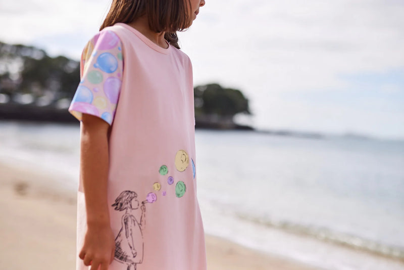 RADICOOL KIDS | BUBBLY SKATER TEE DRESS