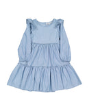 Radicool | Ruffle Chambray Dress
