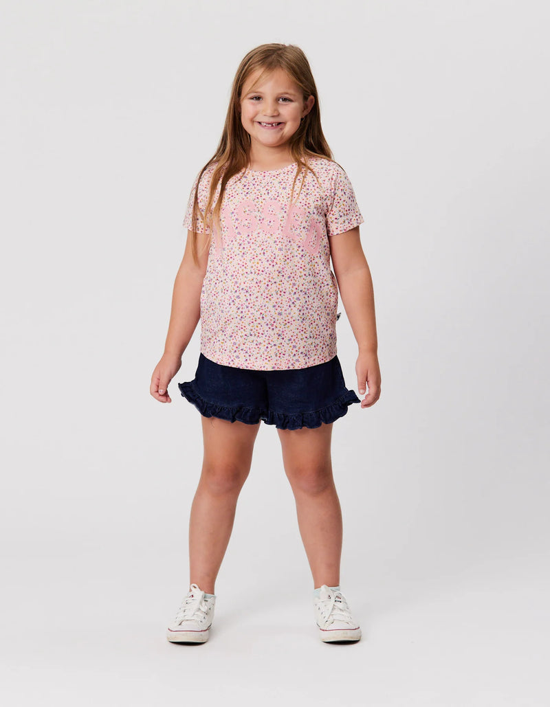 Radicool Kids | KISSED FLORAL TEE