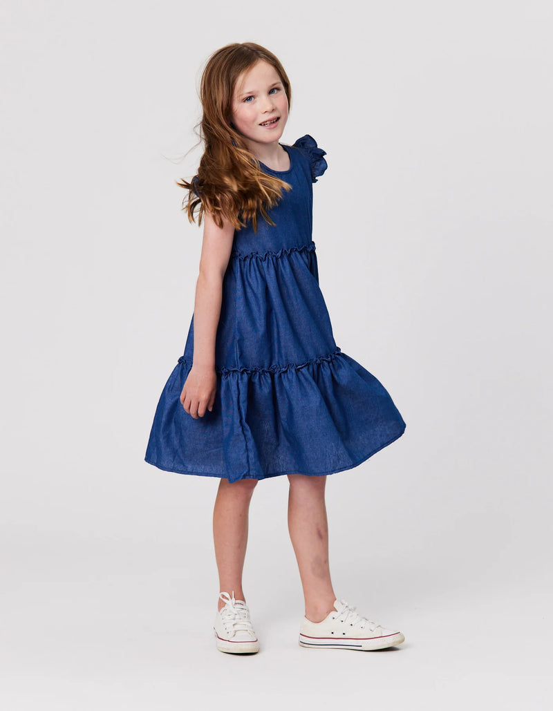 RADICOOL KIDS | CHAMBRAY JASMINE DRESS