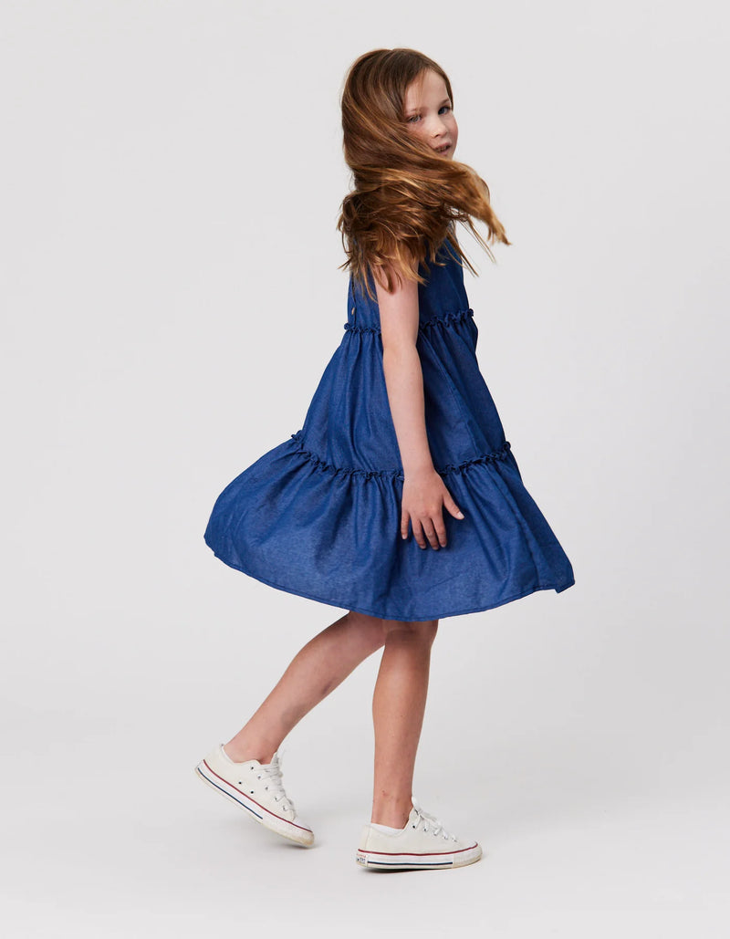 RADICOOL KIDS | CHAMBRAY JASMINE DRESS