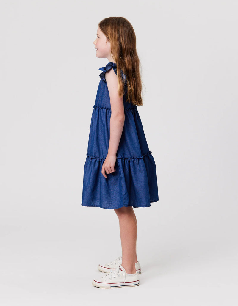 RADICOOL KIDS | CHAMBRAY JASMINE DRESS