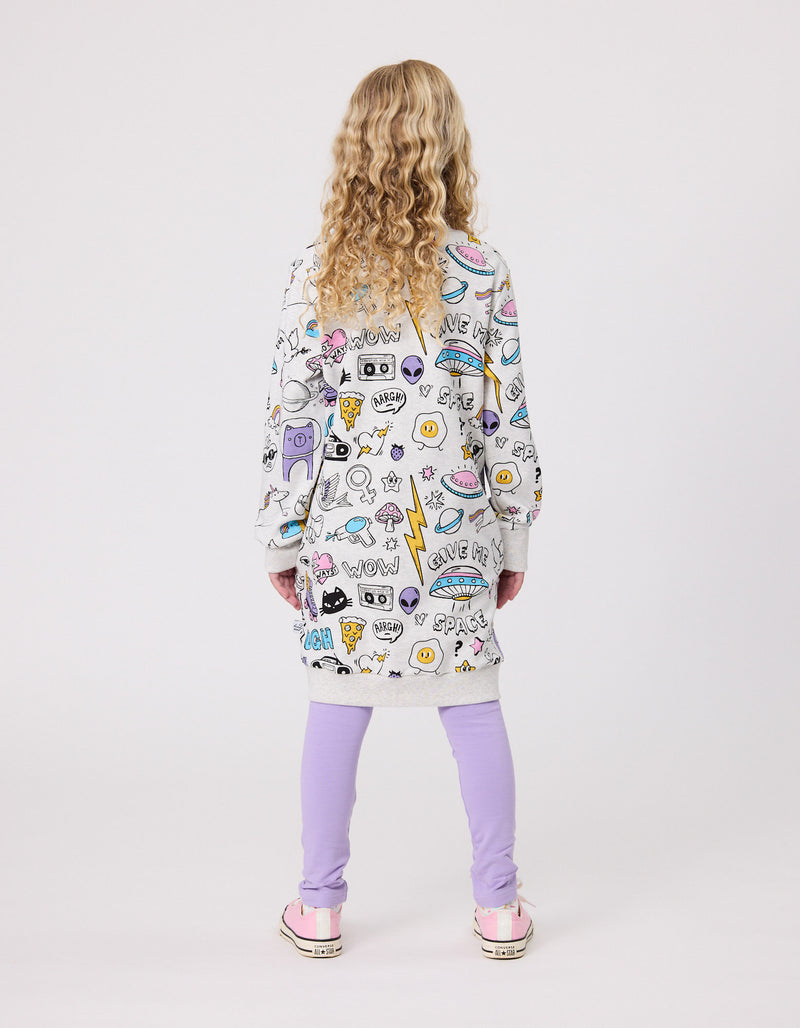 Radicool Kids | Doodle Sweater Dress