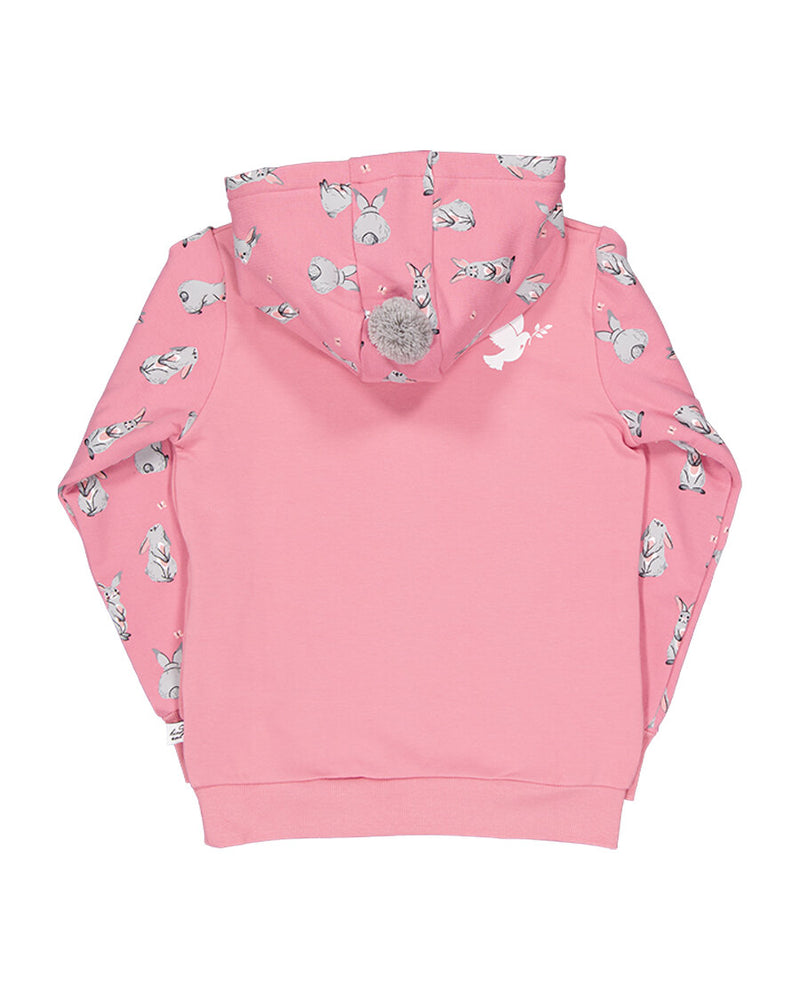 Radicool Kids | Bluebell Bunny Poom Pom Hoodie