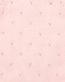 Bébé | Girls Organic Pink Pointelle Cardi 3-7y - Pale Pink