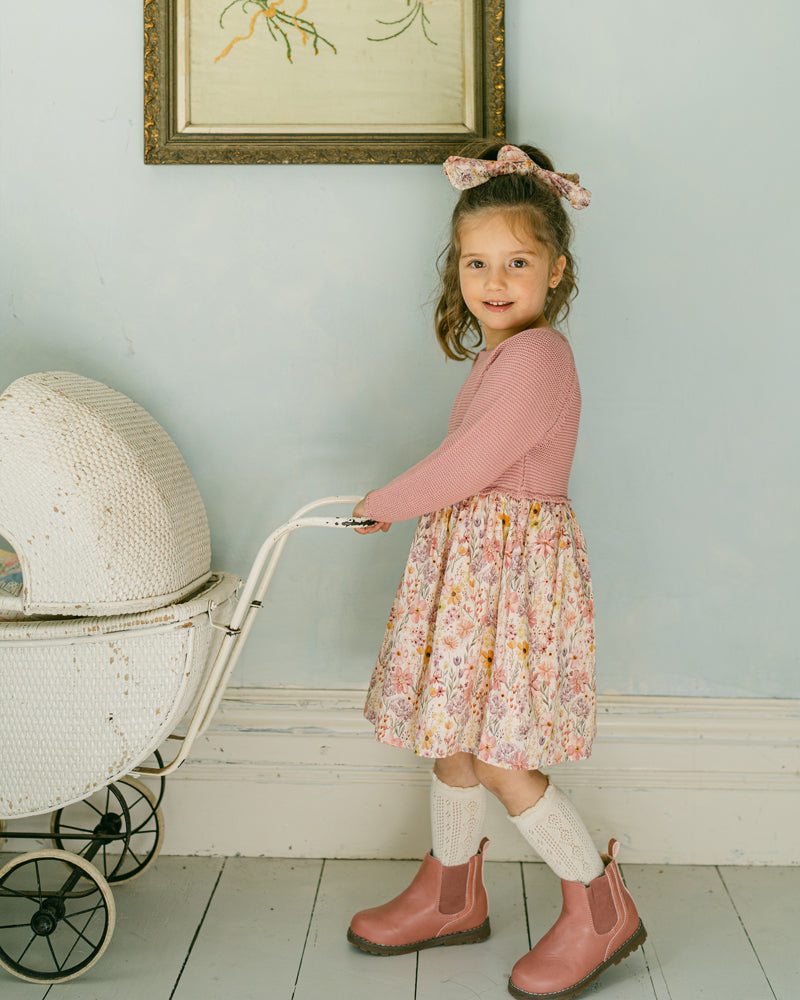 Bébé | Thea Bodice Knitted Dress 3-7yrs