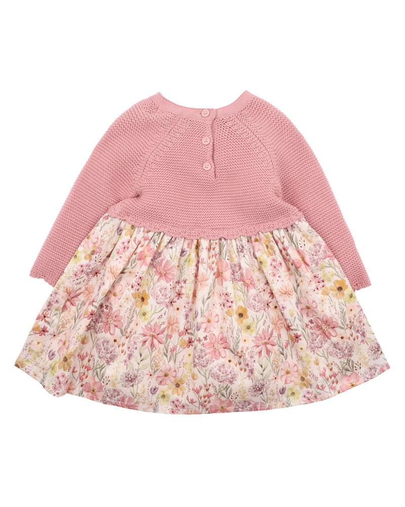 Bébé | Baby Girl Thea Bodice Knitted Dress