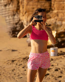 Minihaha | Girls Koa Print Boardshorts 8-14yrs