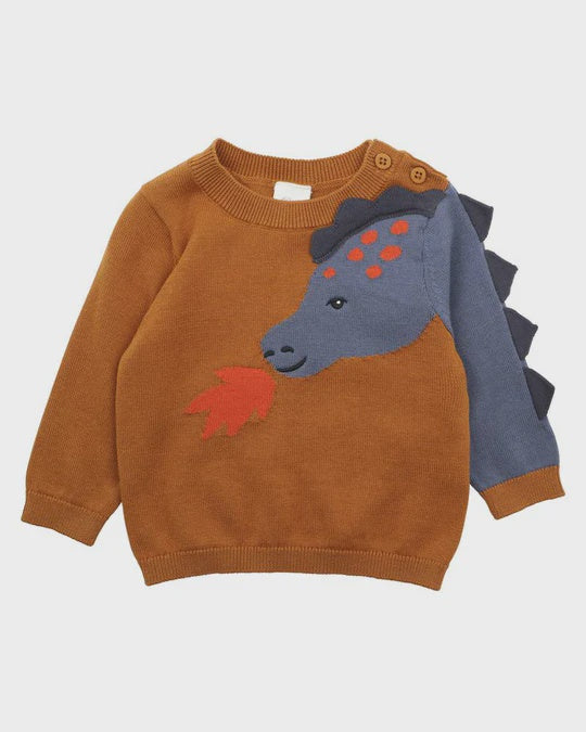 BEBE | NINO KNITTED DRAGON JUMPER