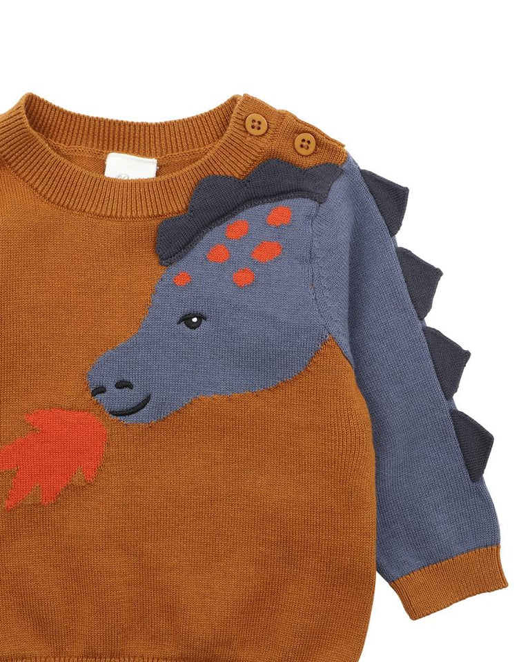 BEBE | NINO KNITTED DRAGON JUMPER