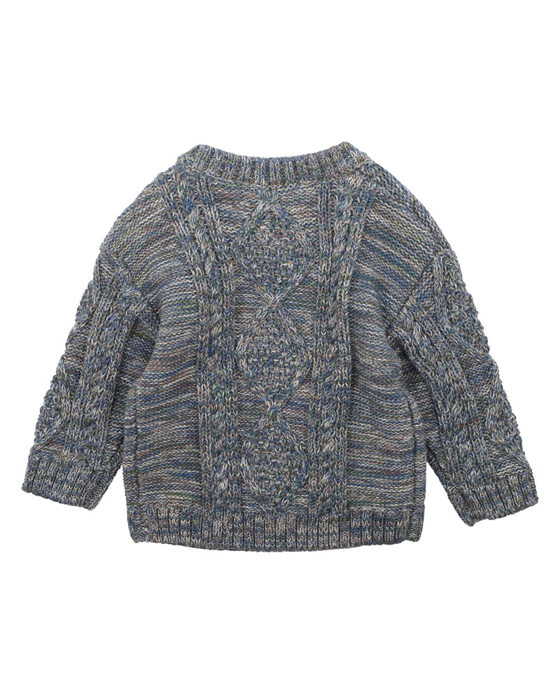 Bébé | Myles Cable Knitted Jumper - Multi